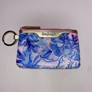 Lilly Pulitzer Seekers Keychain Wallet / ID Holder